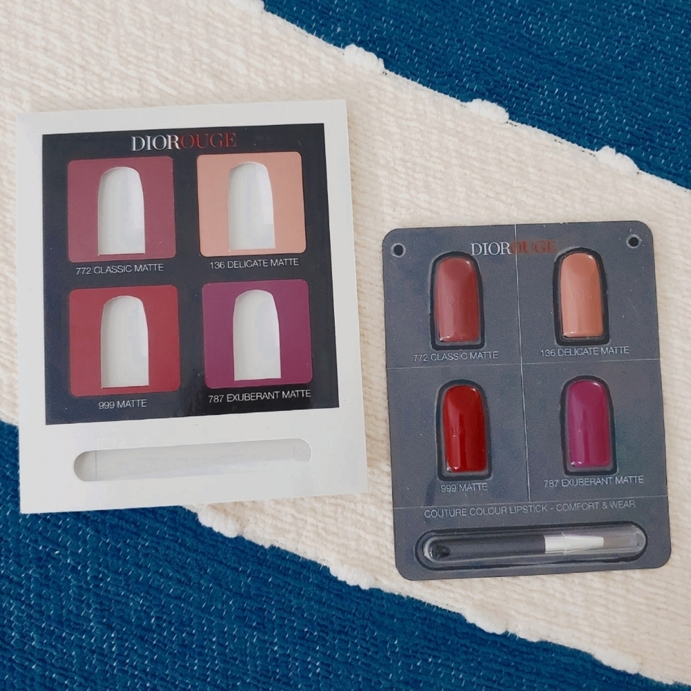 DIOR Rouge Lipstick Collection Sample